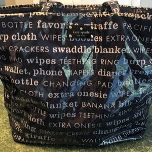 ADORABLE KATE SPADE BABY BAG